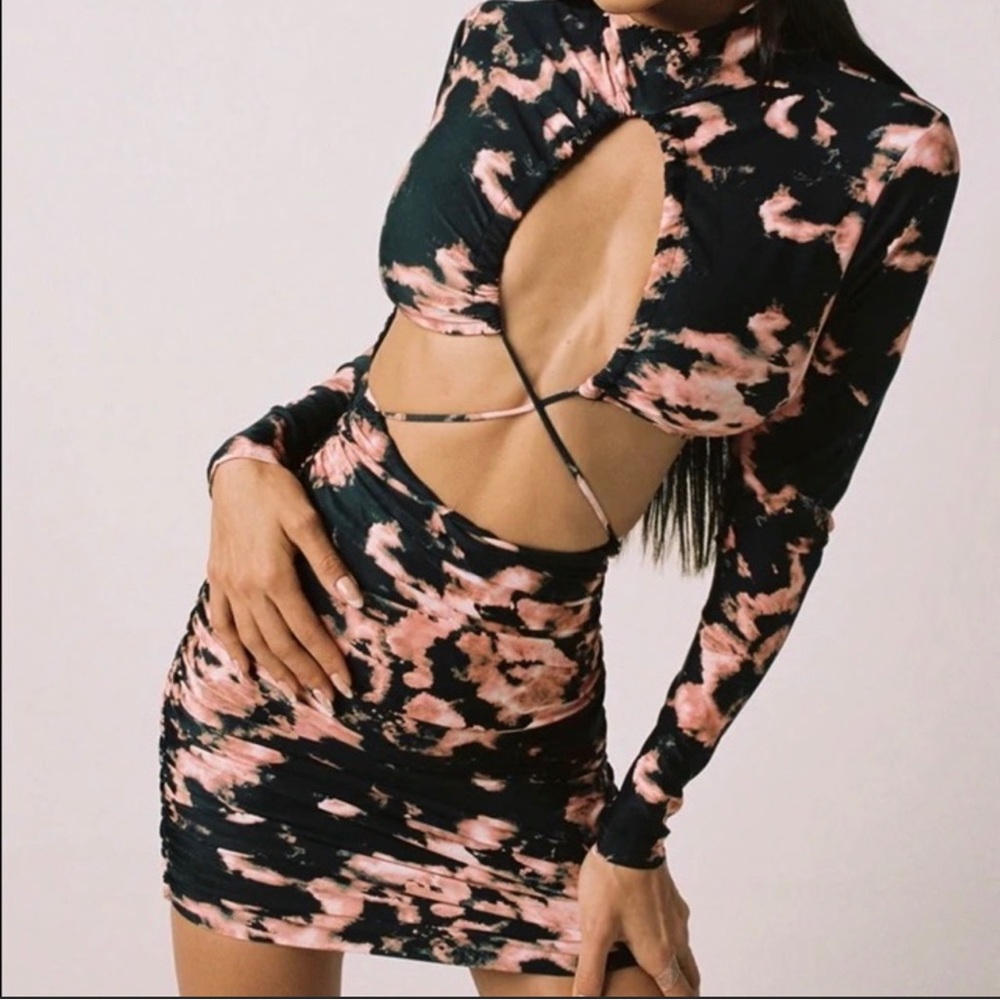 Tiger Mist Koreen Mini Dress in White